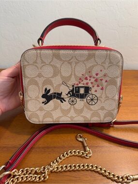 Coach Lunar New Year Rabbit Crossbody Bag